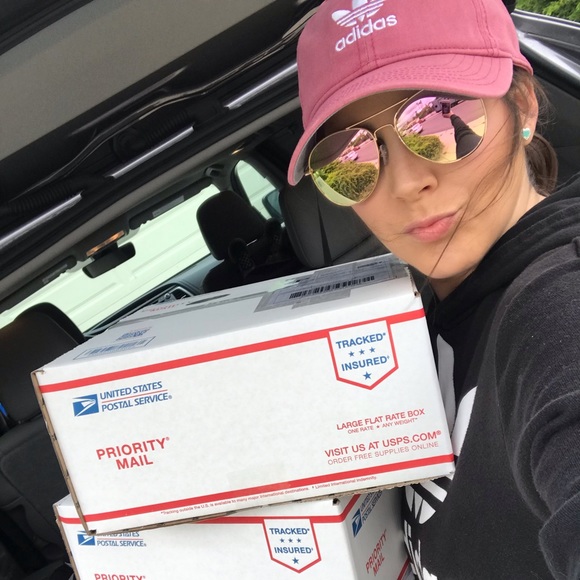 Rose Gold REVO Mirrored Aviator Sunglasses - Picture 5 of 8